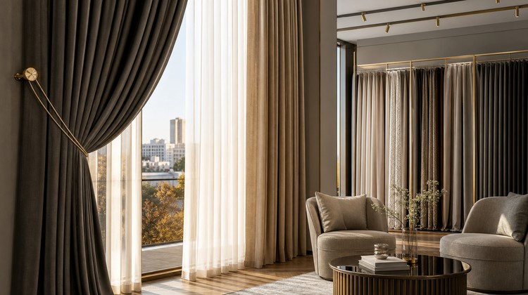 Draperi veleprodaja Beograd – elegantni draperi u enterijeru